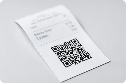 QR на чеке